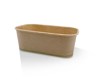 PP Coated Kraft Rectangular Container 750ml 300pc/ctn